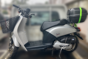 回収実績：鹿児島県のお客様より原付バイクを無料回収させていただきました