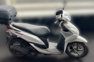 回収実績：鹿児島県のお客様より原付バイクを無料回収させていただきました