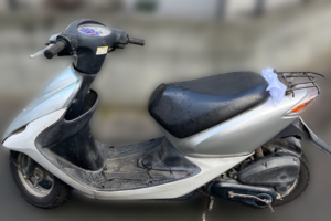 回収実績：鹿児島県のお客様より原付バイクを無料回収させていただきました