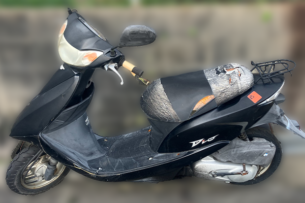 鹿児島県で回収した原付 ホンダ ディオ