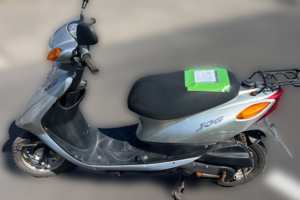 回収実績：鹿児島県のお客様より原付バイクを無料回収させていただきました