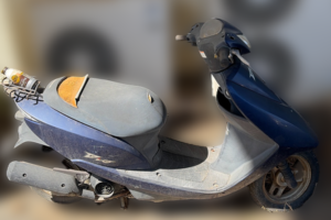回収実績：宮崎県のお客様より原付バイクを無料回収させていただきました