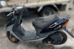 回収実績：鹿児島県のお客様より原付バイクを無料回収させていただきました